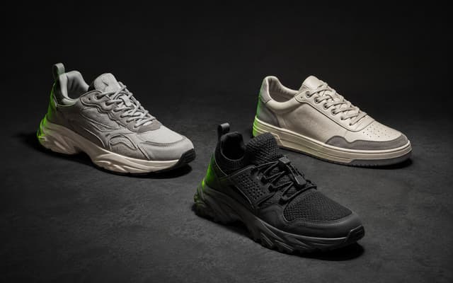 A mix of classic and contemporary sneaker silhouettes