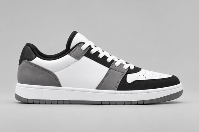 Generic low-top sneaker in side profile
